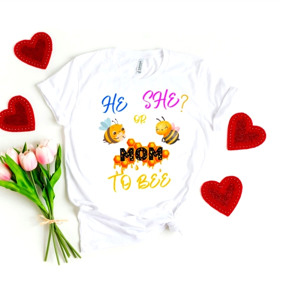 Gender reveal tshirt - Picture 1 of 1